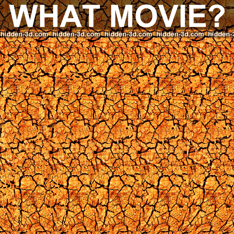 Stereogram by 3Dimka: Guess the movie. Tags: puzzle movie trivia wall-e, hidden 3D picture (SIRDS)