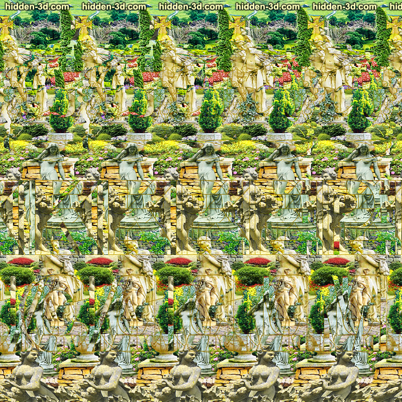 Stereogram by 3Dimka: Relaxing Stereogram. Tags: keep calm crown british english england, hidden 3D picture (SIRDS)
