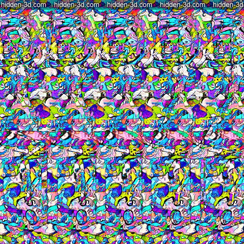 Stereogram by 3Dimka: Suggest image idea in comments. Tags: , hidden 3D picture (SIRDS)